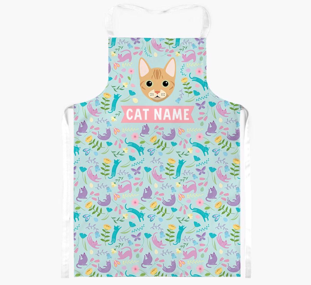 Spring Kitten: Personalized {breedShortName} Apron