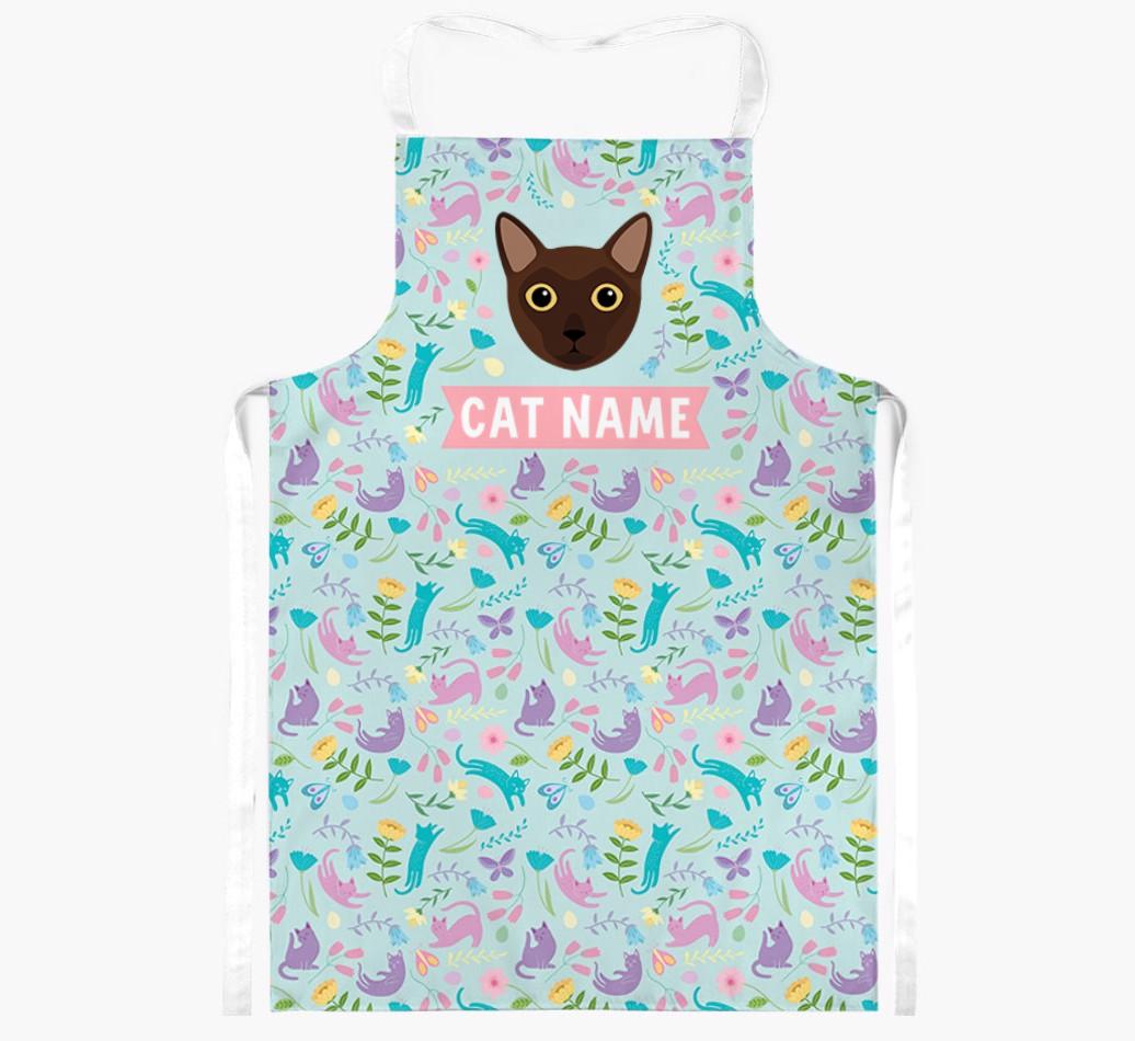 Spring Kitten: Personalized {breedShortName} Apron