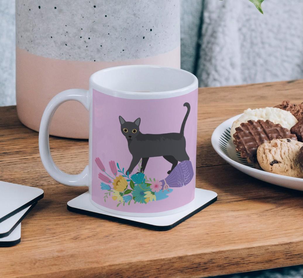 Flower Vase: Personalised {breedCommonName} Mug