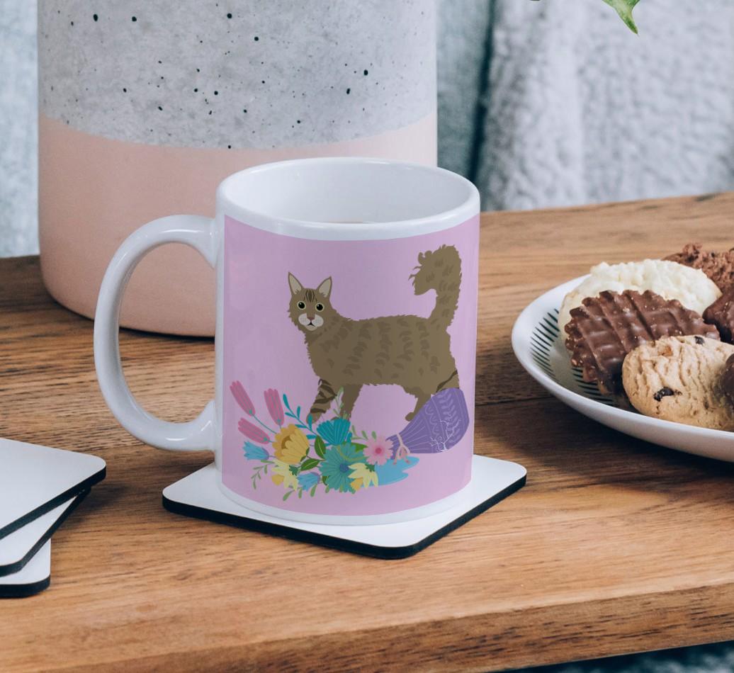 Flower Vase: Personalised {breedCommonName} Mug