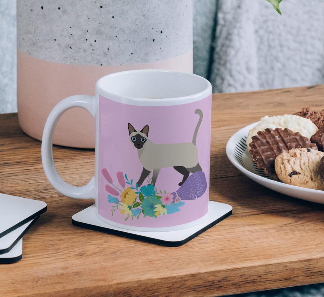 Flower Vase: Personalised {breedCommonName} Mug