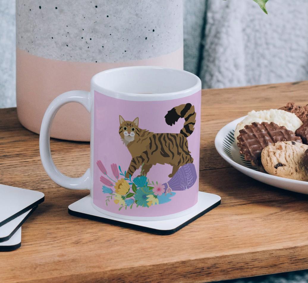 Flower Vase: Personalised {breedCommonName} Mug