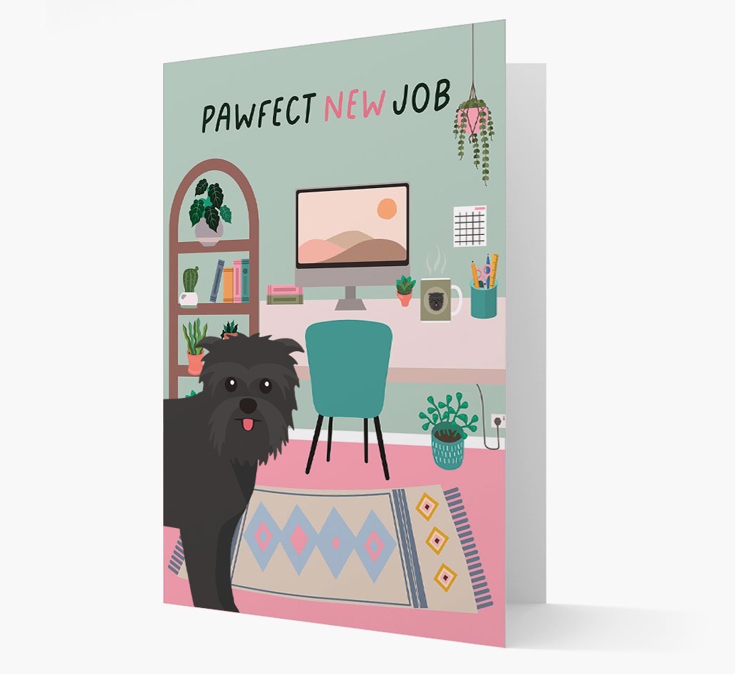 Pawfect New Job: Personalised {breedFullName} Card