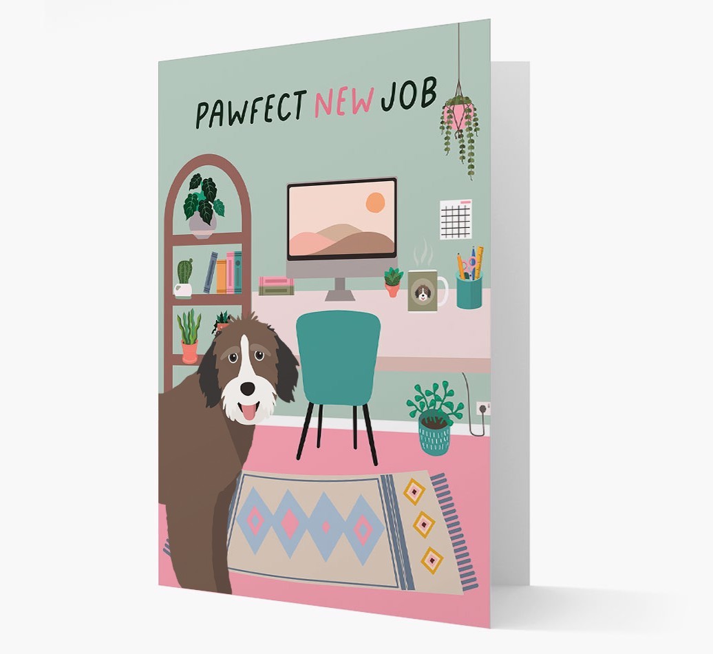 Pawfect New Job: Personalised {breedFullName} Card