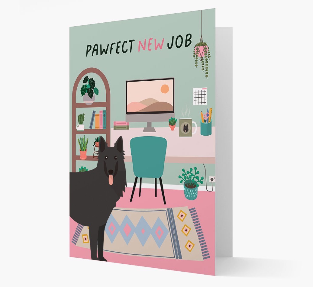 Pawfect New Job: Personalised {breedFullName} Card
