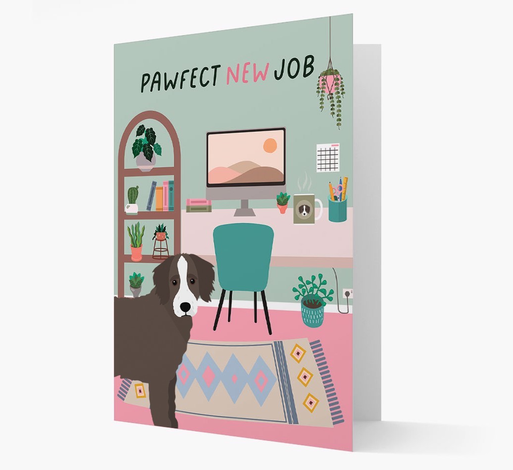 Pawfect New Job: Personalised {breedFullName} Card
