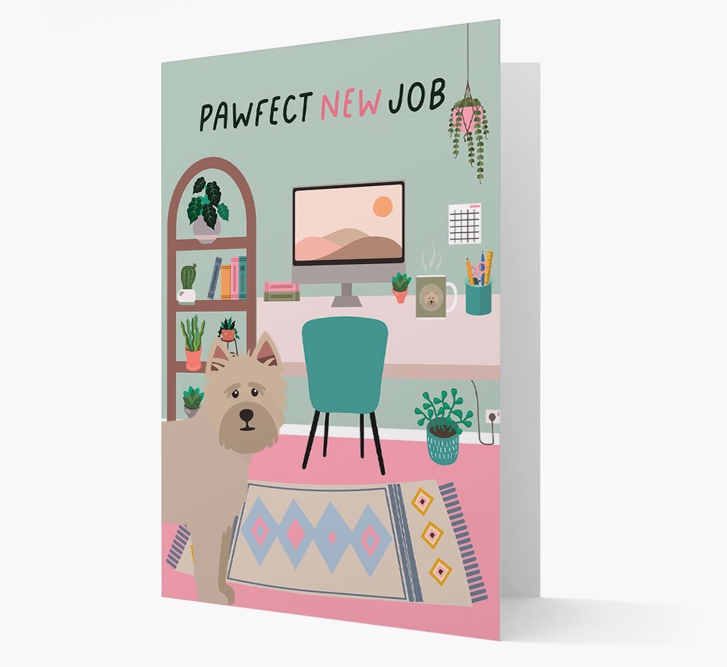 Pawfect New Job: Personalised {breedFullName} Card