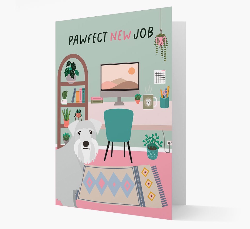 Pawfect New Job: Personalised {breedFullName} Card