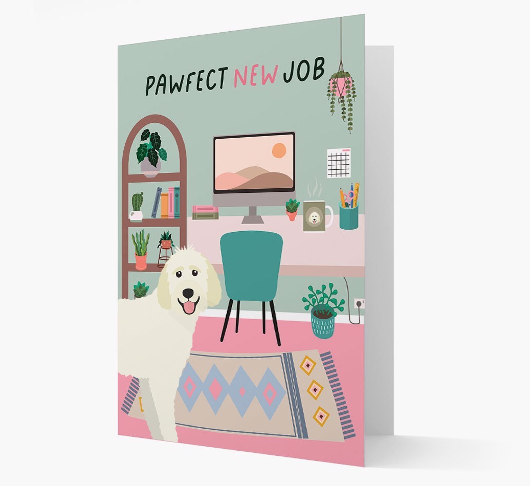 Pawfect New Job: Personalised {breedFullName} Card