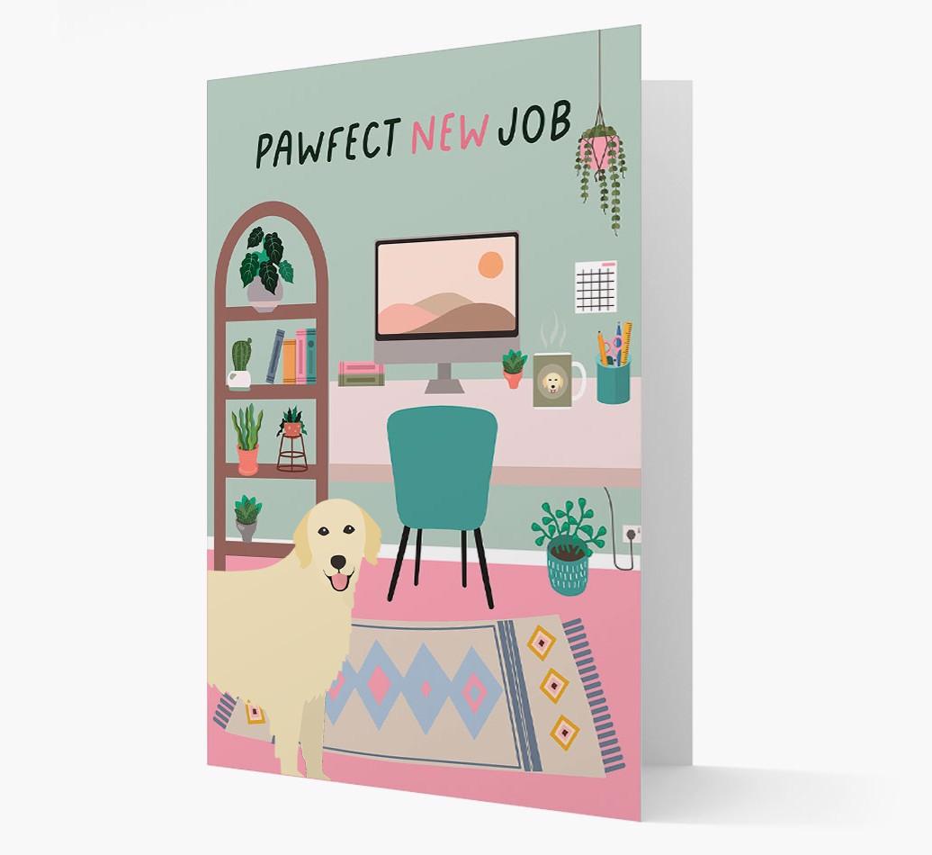 Pawfect New Job: Personalized {breedFullName} Card