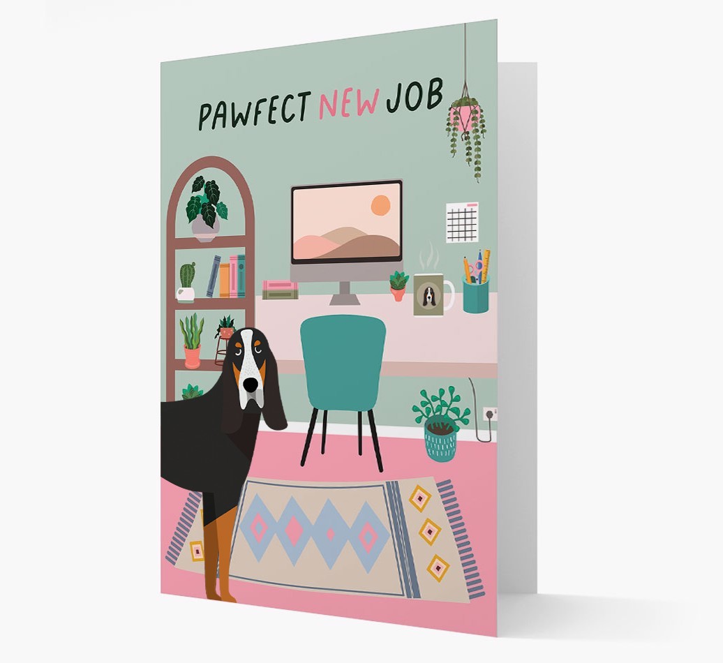 Pawfect New Job: Personalised {breedFullName} Card