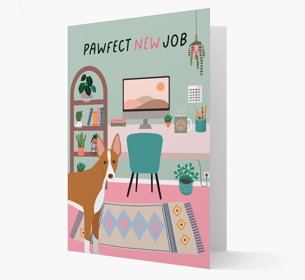 Pawfect New Job: Personalised {breedFullName} Card