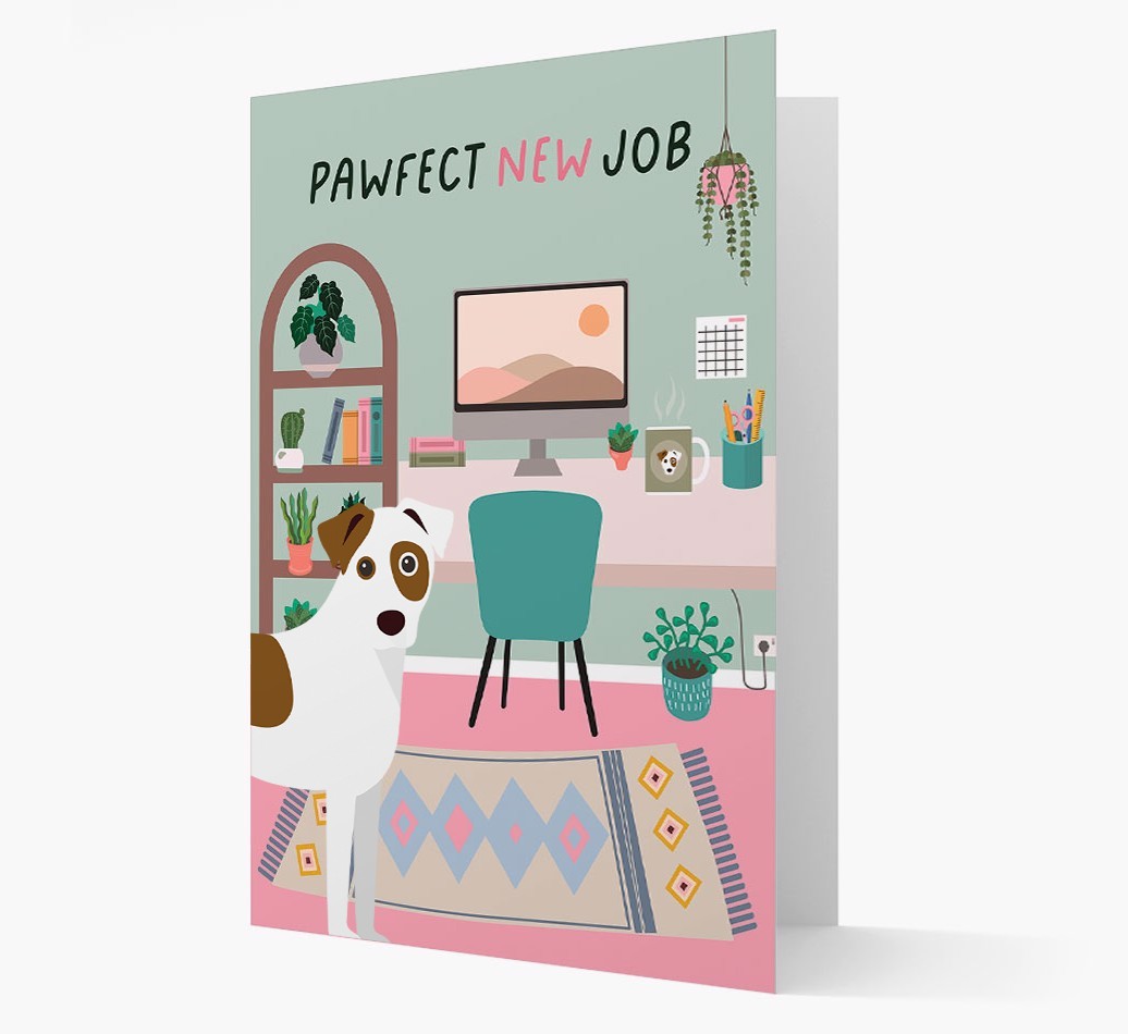 Pawfect New Job: Personalised {breedFullName} Card
