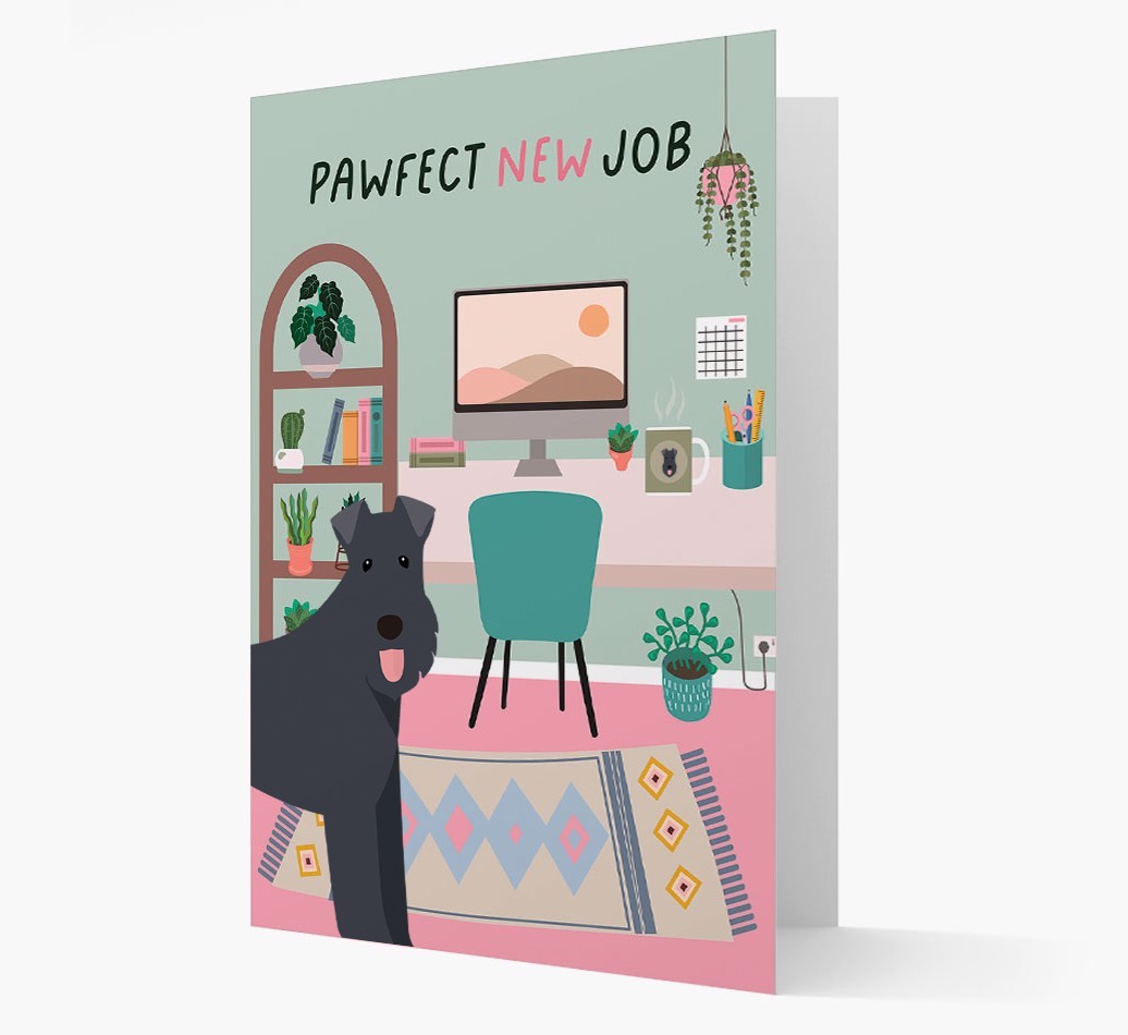Pawfect New Job: Personalized {breedFullName} Card