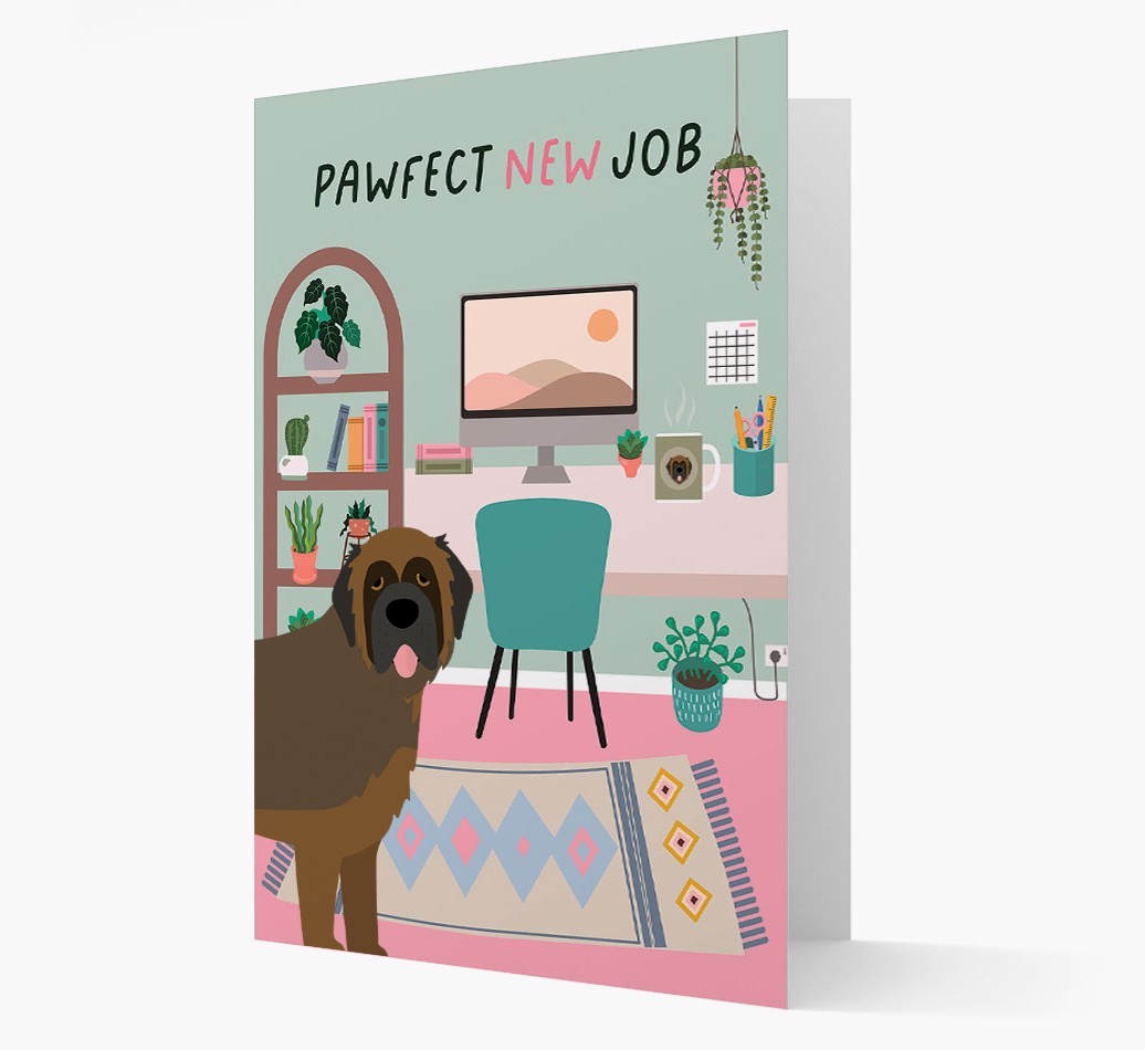 Pawfect New Job: Personalised {breedFullName} Card