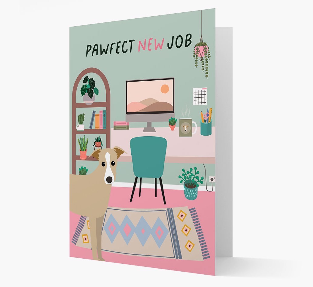 Pawfect New Job: Personalised {breedFullName} Card