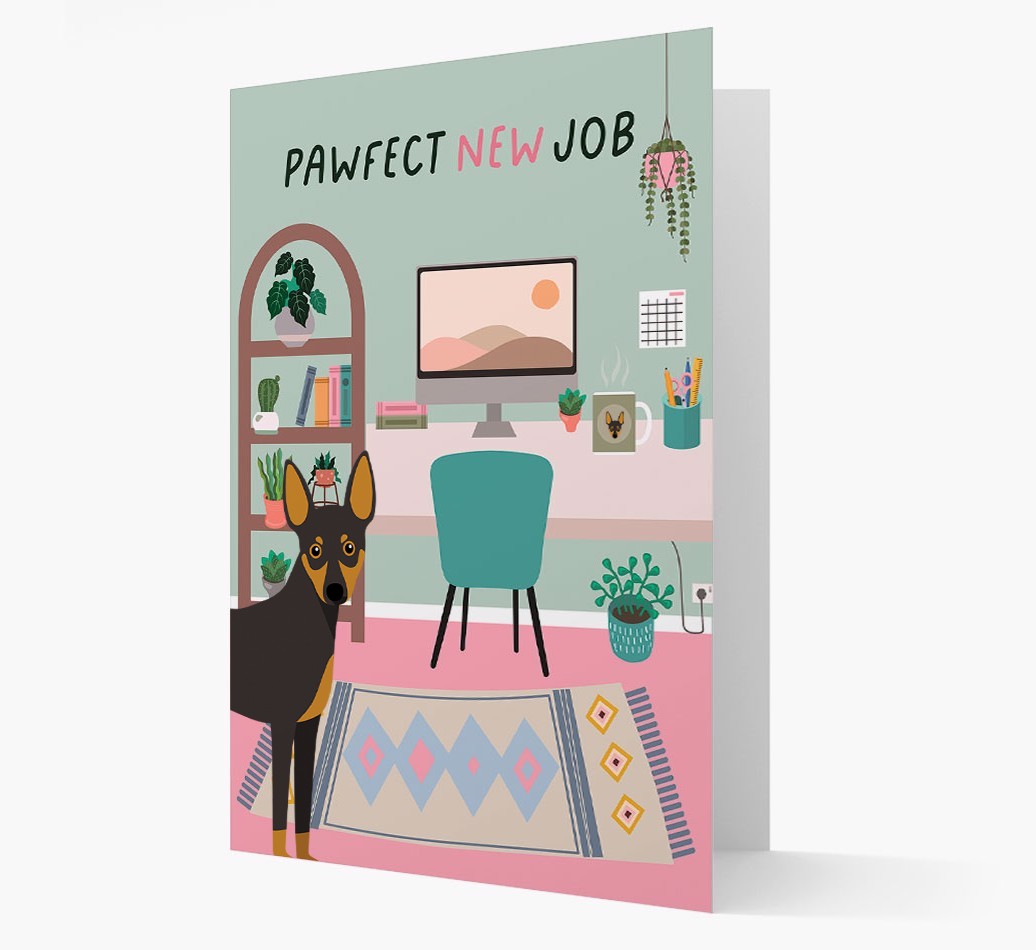 Pawfect New Job: Personalised {breedFullName} Card