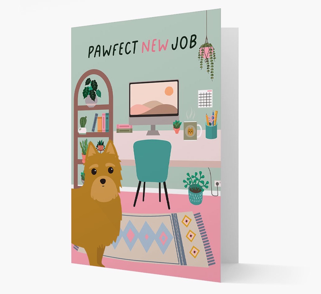Pawfect New Job: Personalised {breedFullName} Card