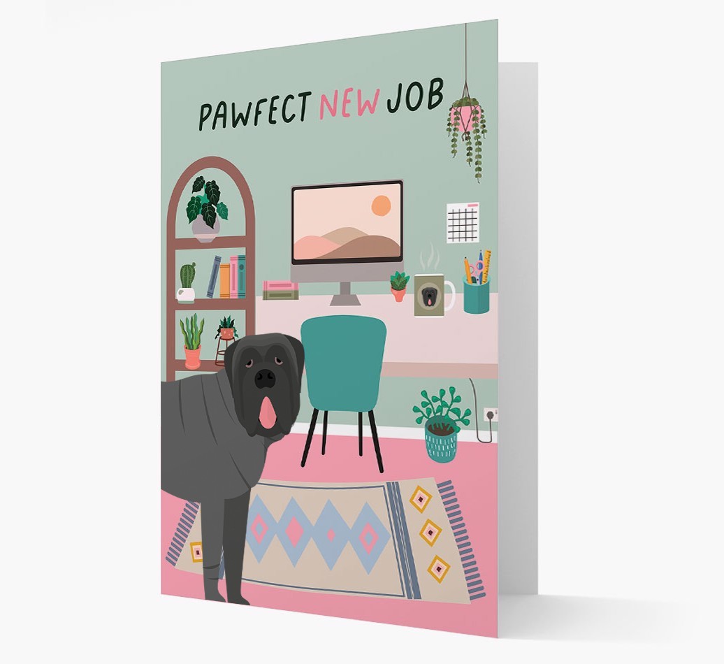 Pawfect New Job: Personalized {breedFullName} Card