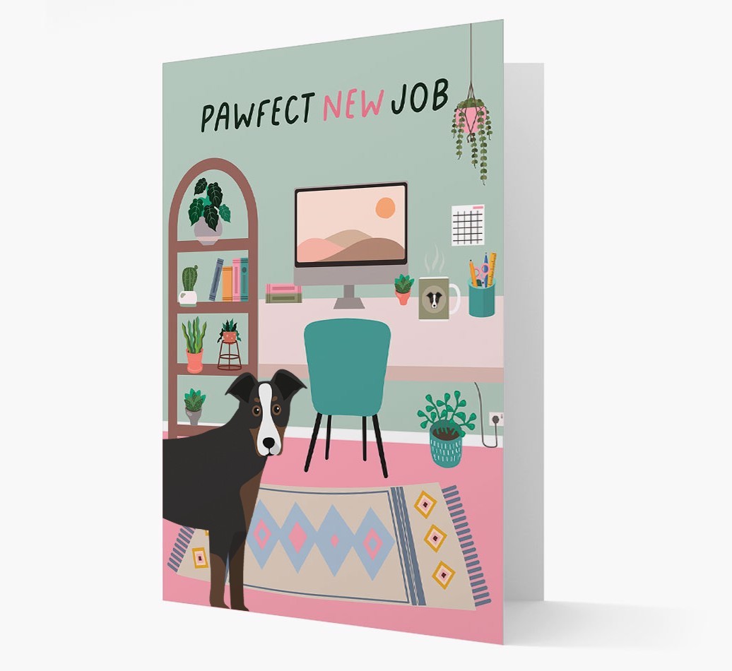 Pawfect New Job: Personalized {breedFullName} Card