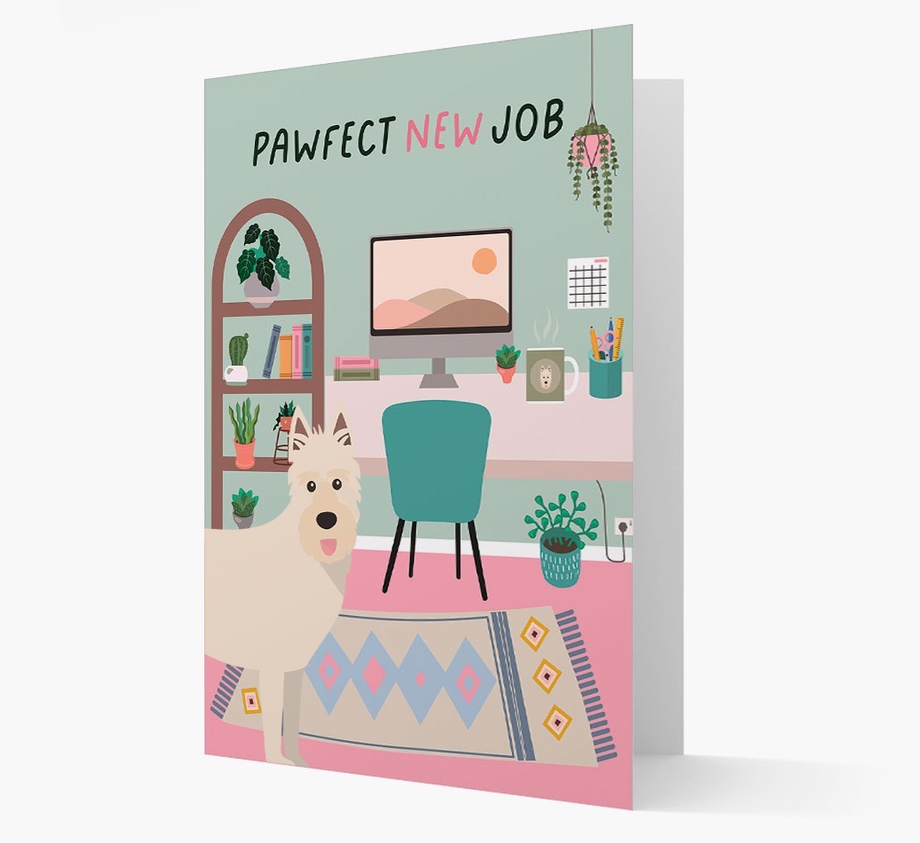 Pawfect New Job: Personalised {breedFullName} Card
