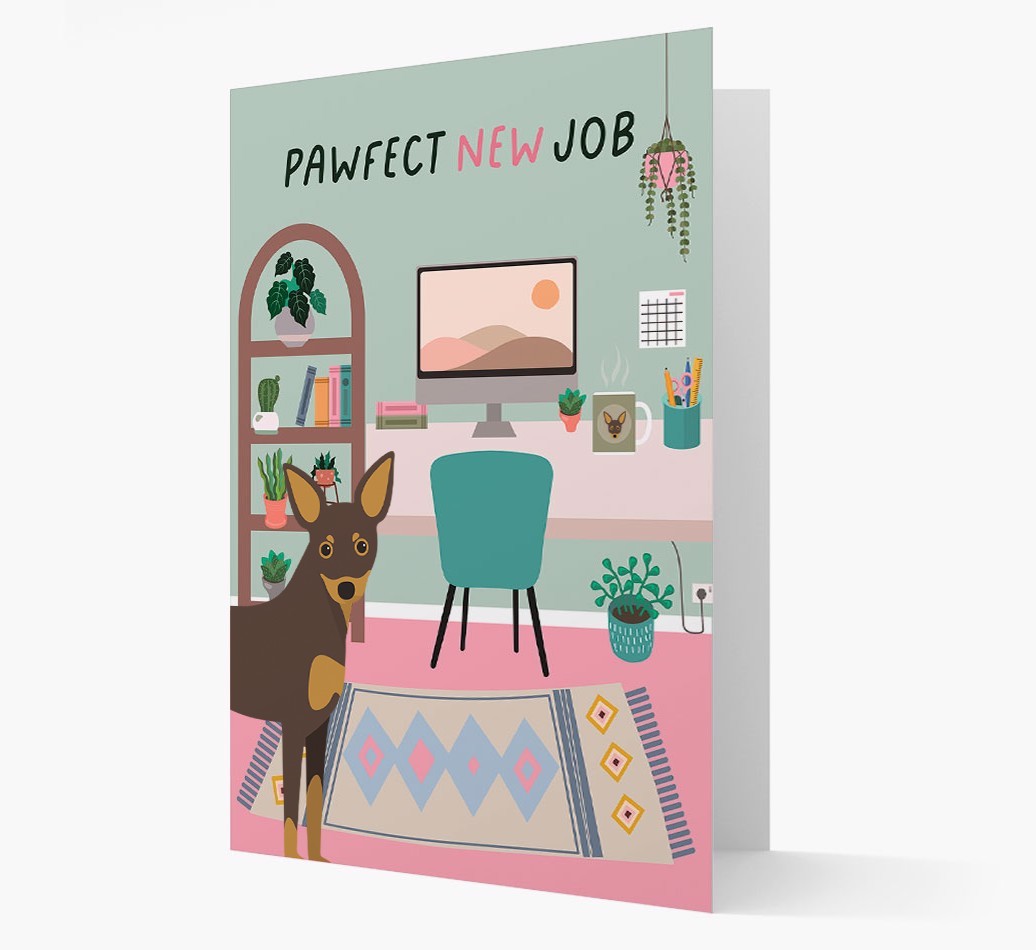 Pawfect New Job: Personalised {breedFullName} Card