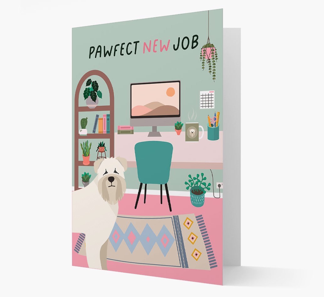 Pawfect New Job: Personalized {breedFullName} Card