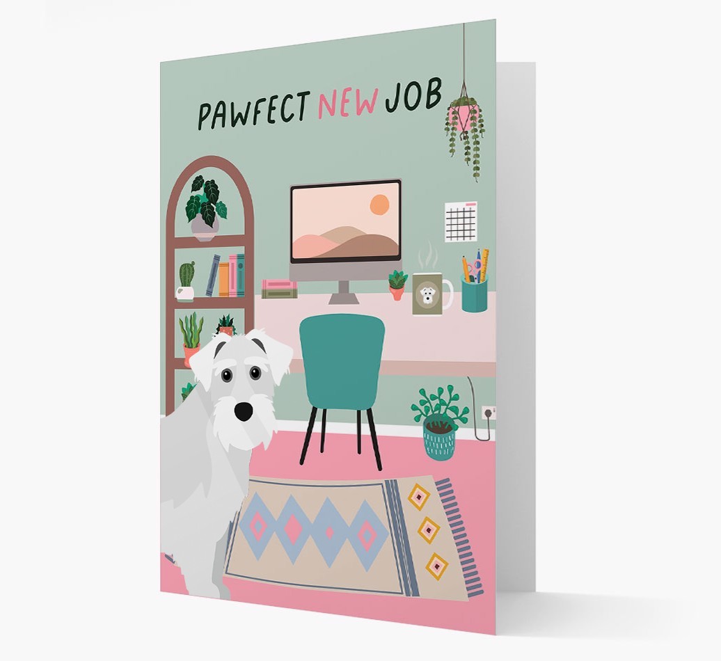 Pawfect New Job: Personalized {breedFullName} Card