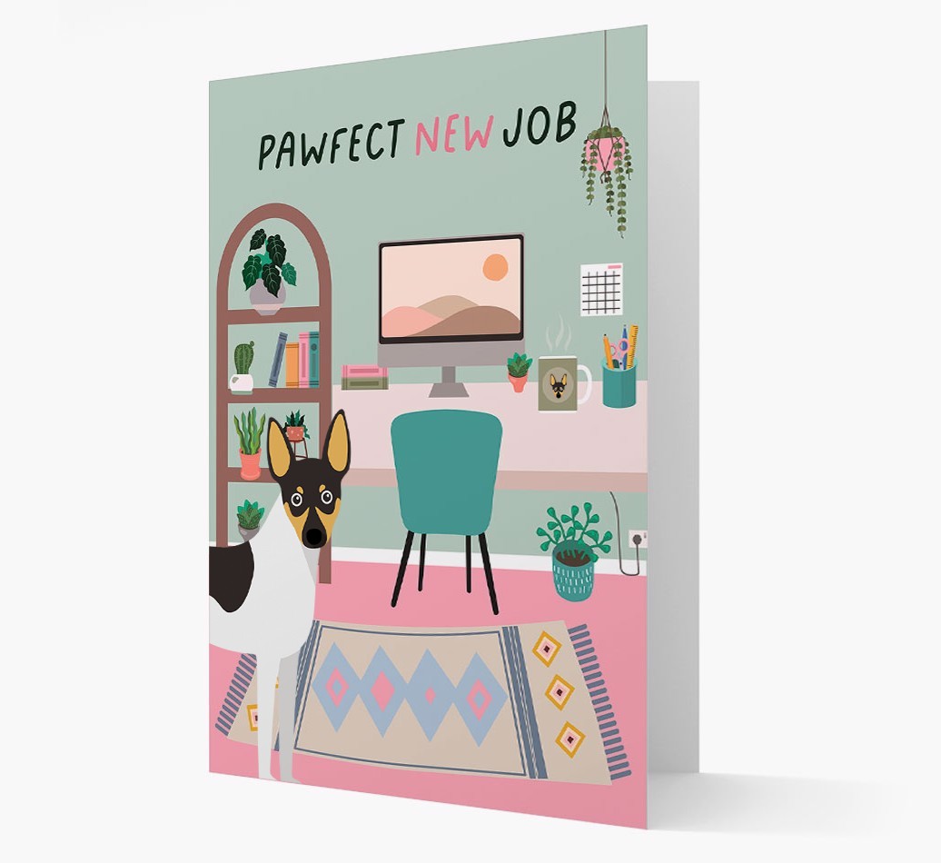 Pawfect New Job: Personalised {breedFullName} Card