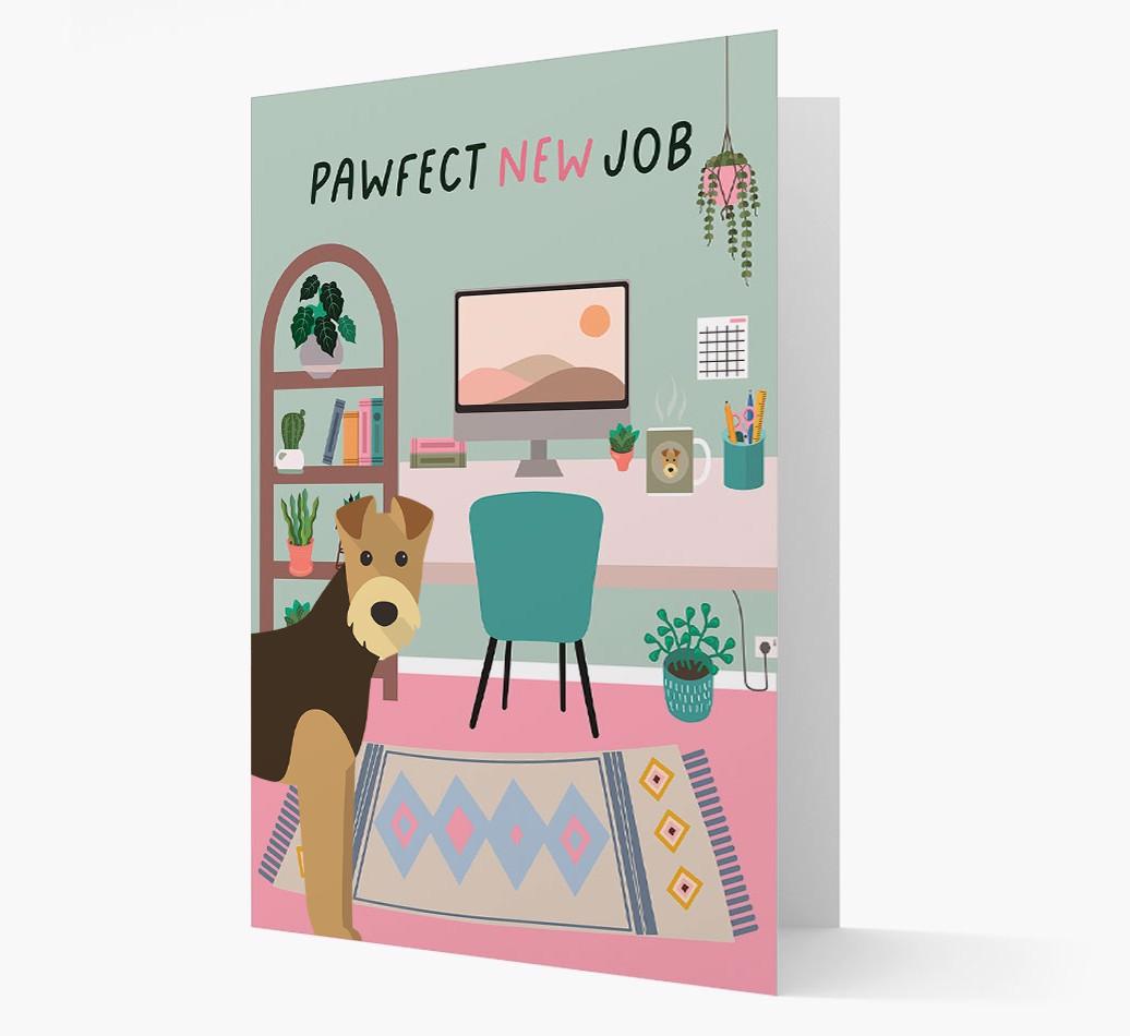 Pawfect New Job: Personalized {breedFullName} Card