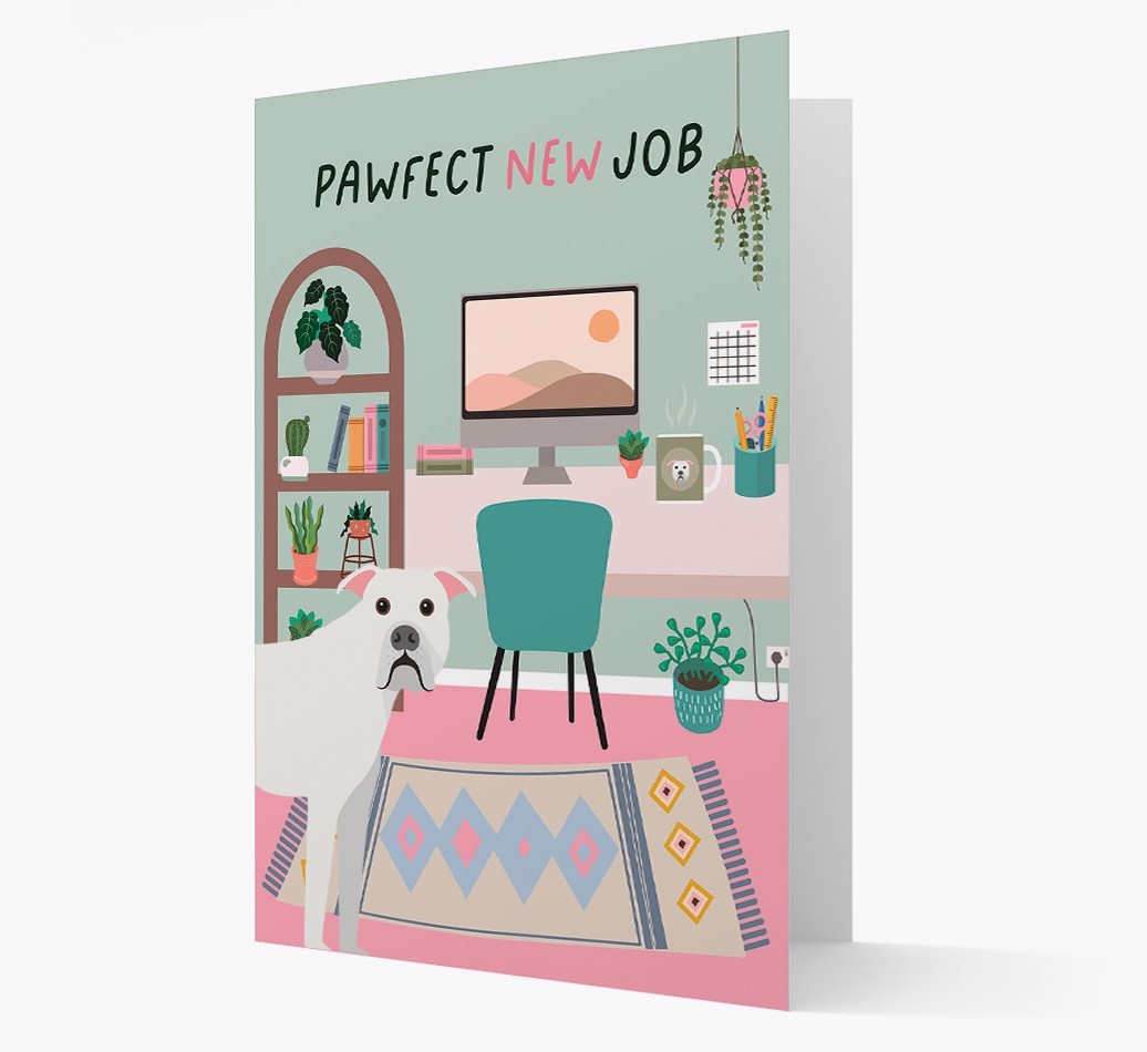 Pawfect New Job: Personalized {breedFullName} Card