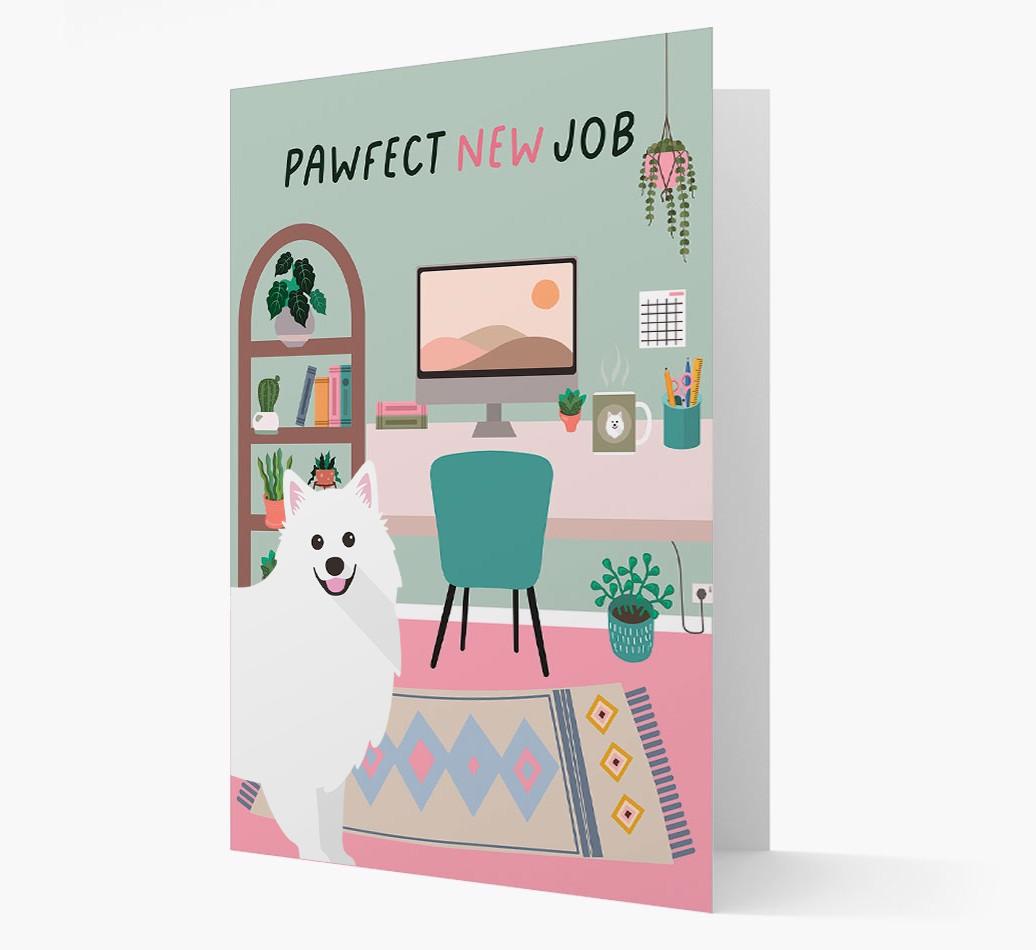 Pawfect New Job: Personalized {breedFullName} Card