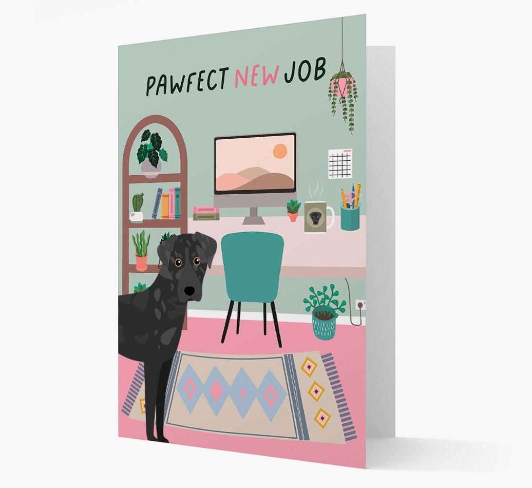 Pawfect New Job: Personalized {breedFullName} Card