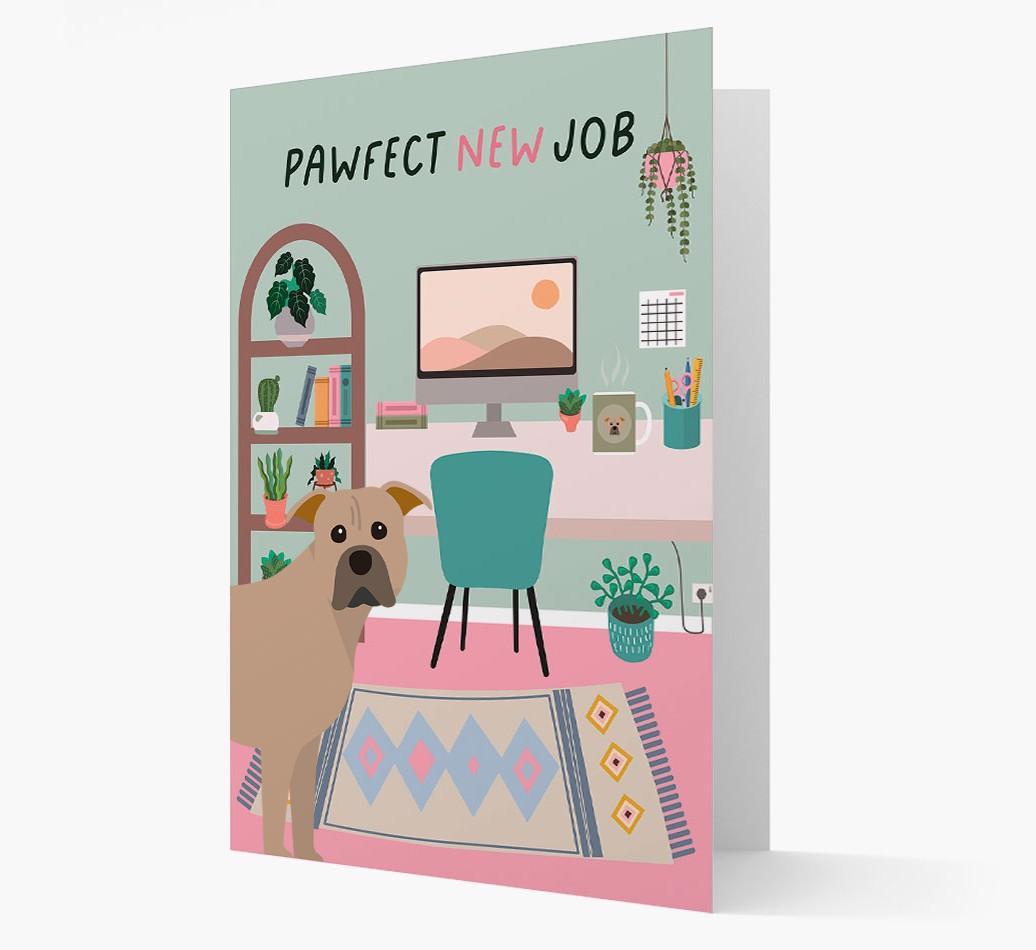 Pawfect New Job: Personalized {breedFullName} Card