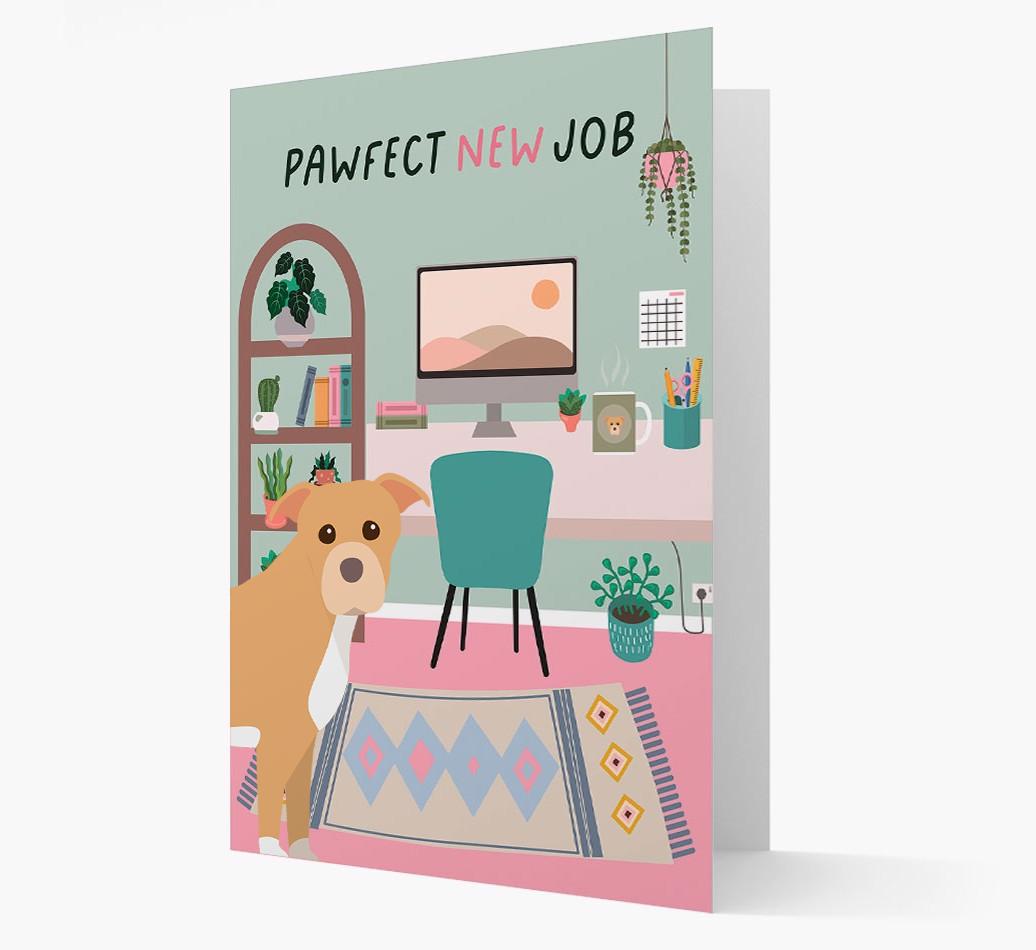 Pawfect New Job: Personalized {breedFullName} Card