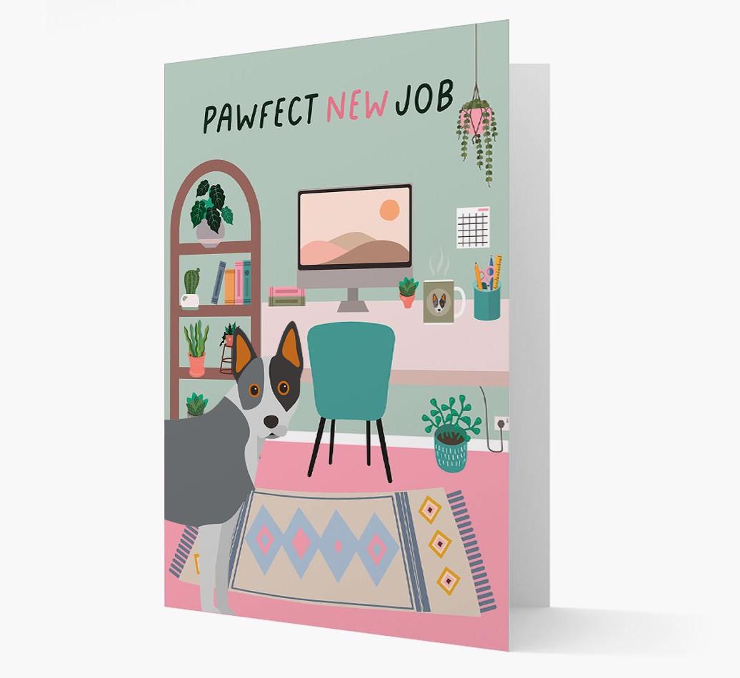 Pawfect New Job: Personalized {breedFullName} Card