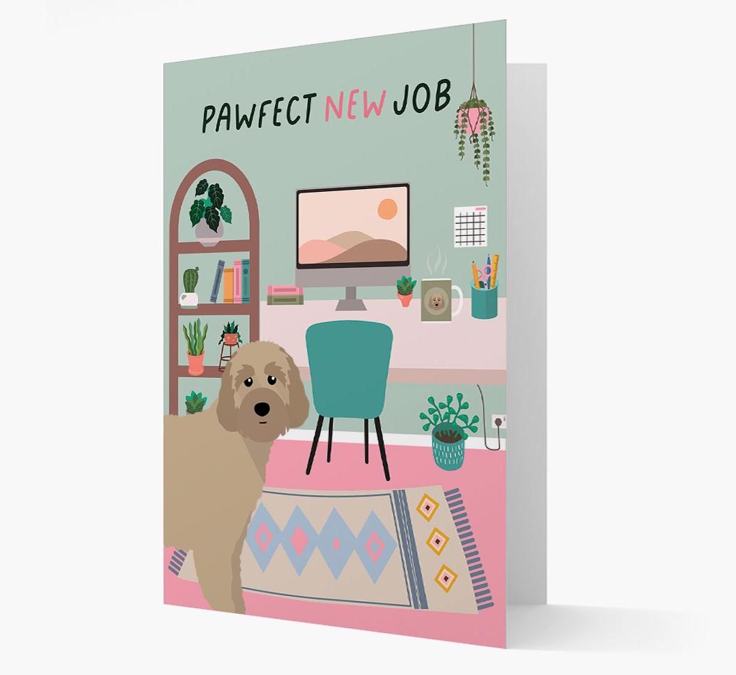 Pawfect New Job: Personalized {breedFullName} Card