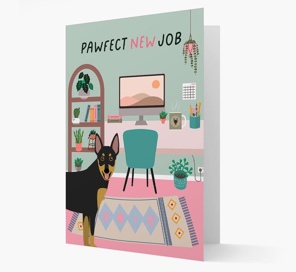 Pawfect New Job: Personalized {breedFullName} Card