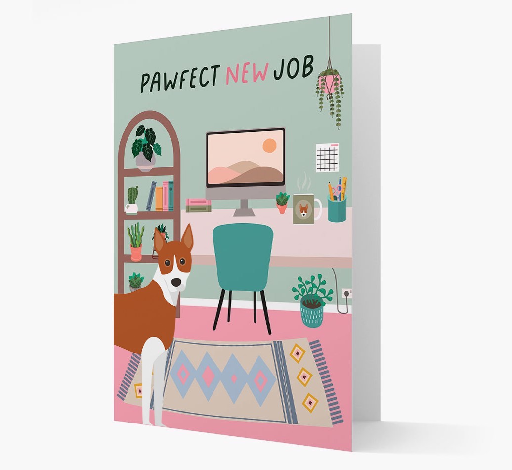 Pawfect New Job: Personalized {breedFullName} Card
