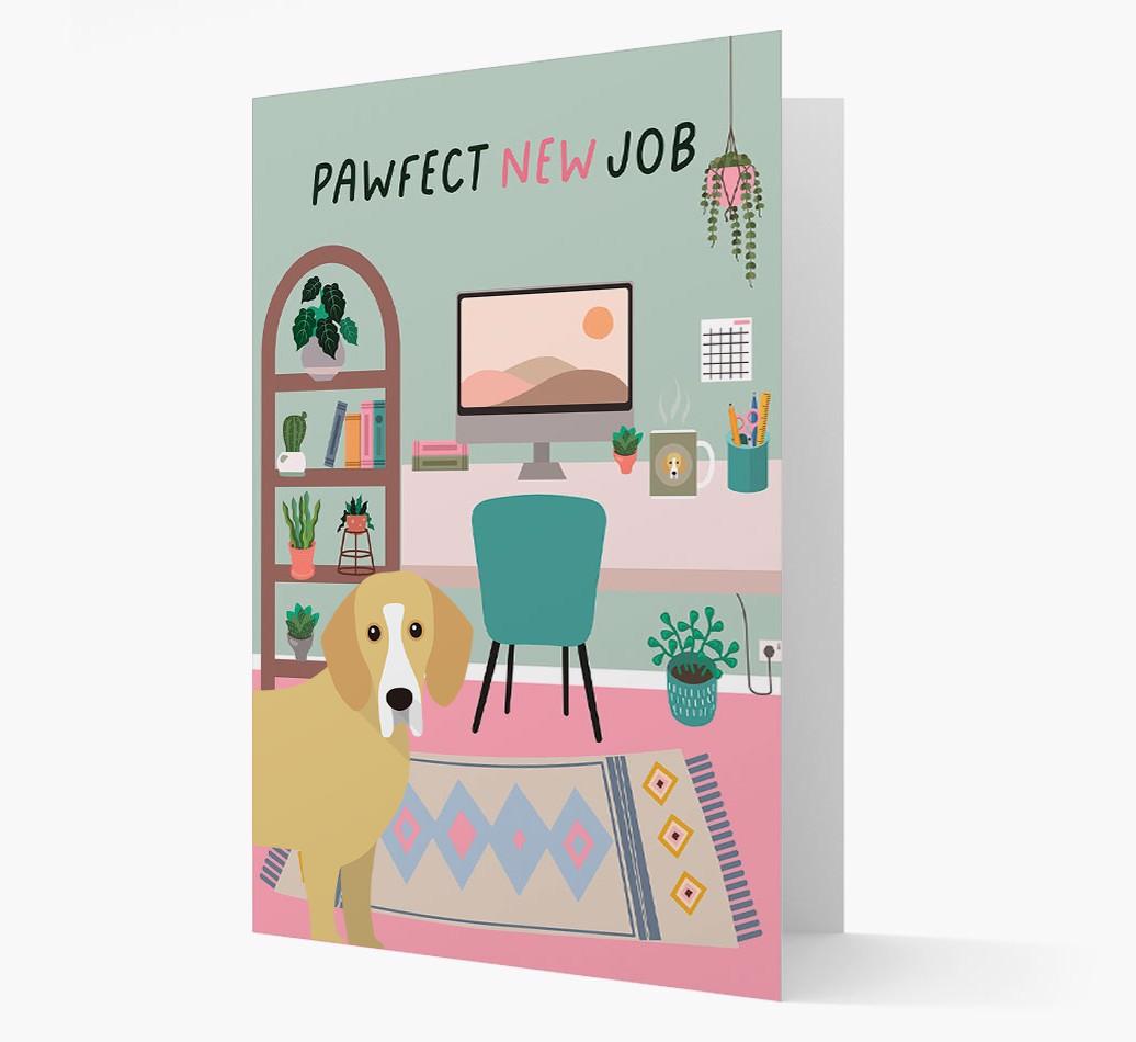 Pawfect New Job: Personalized {breedFullName} Card