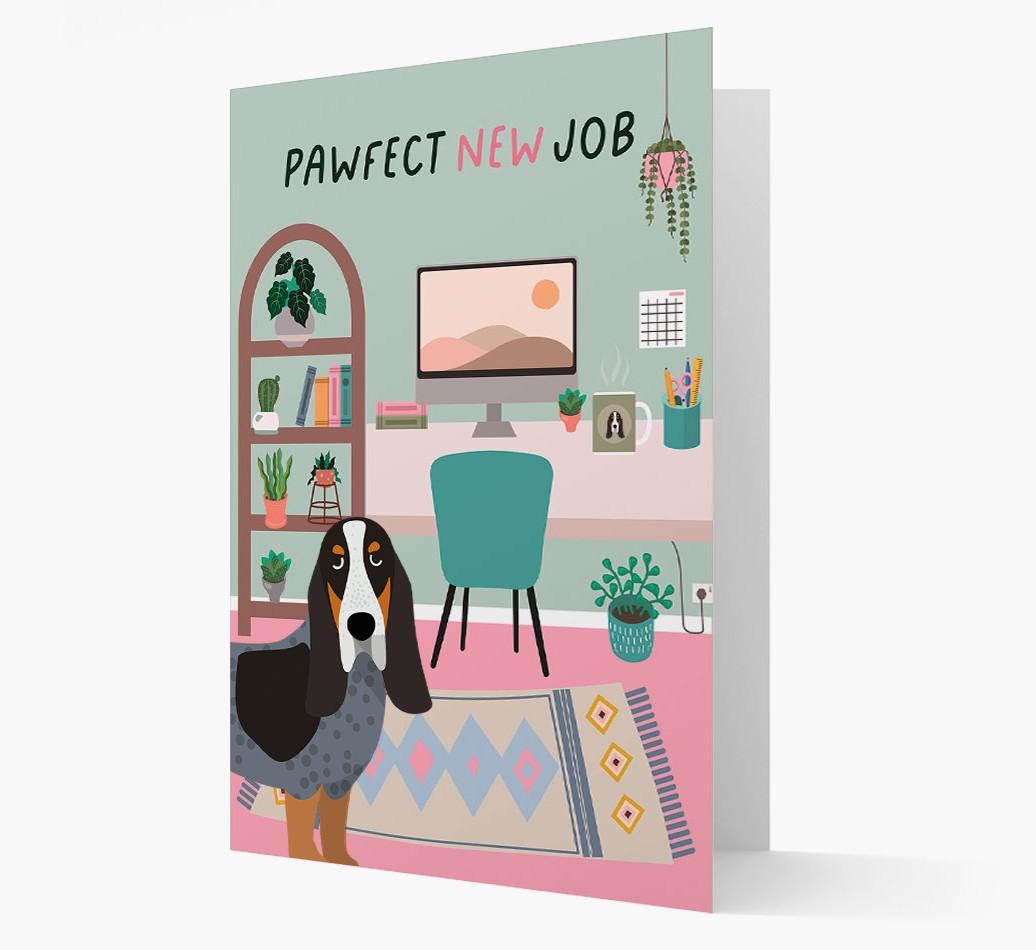 Pawfect New Job: Personalized {breedFullName} Card