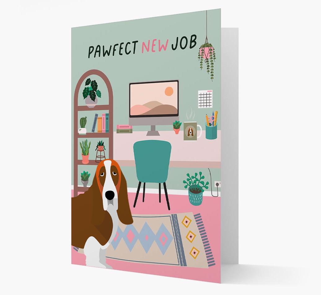 Pawfect New Job: Personalized {breedFullName} Card