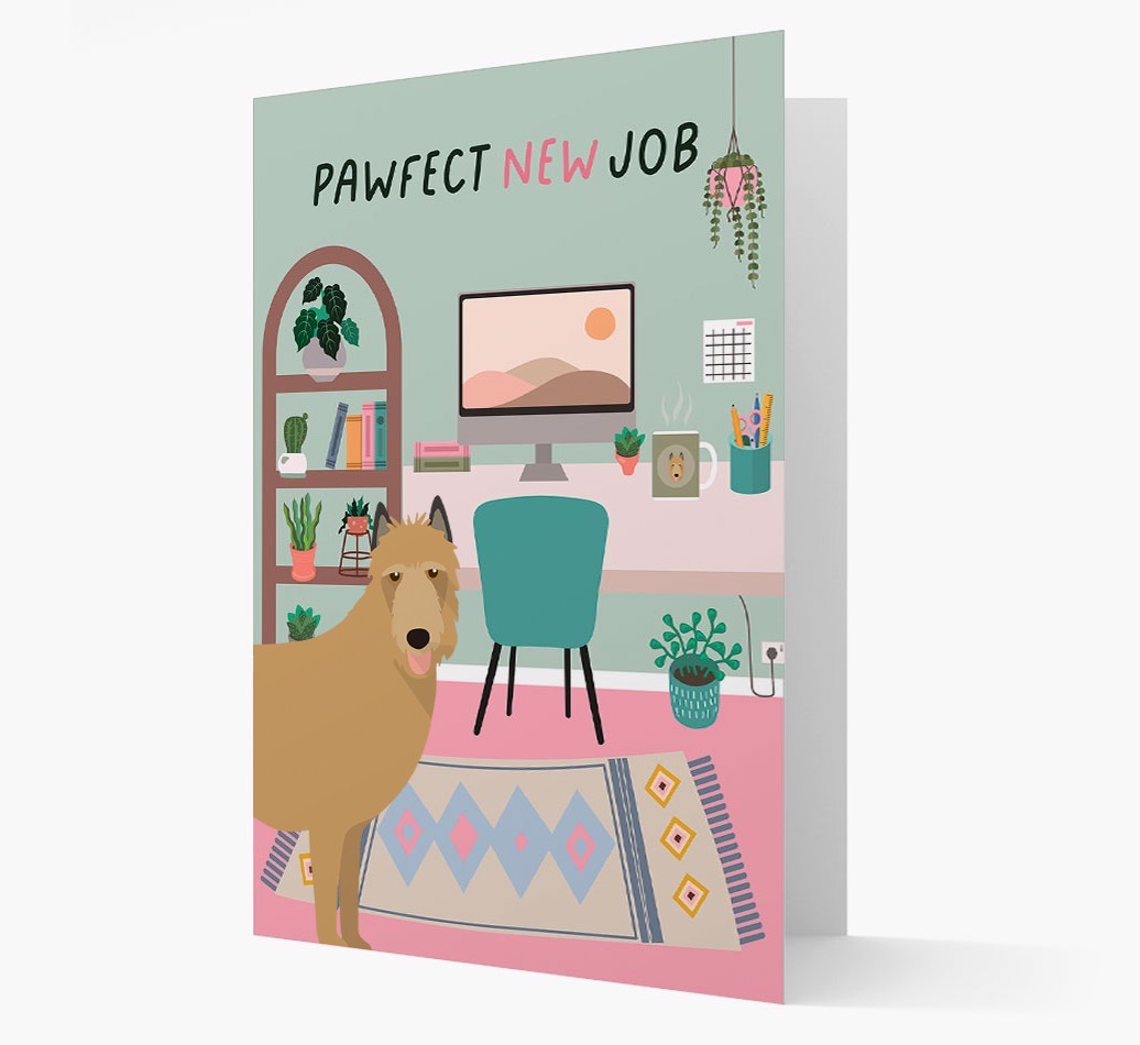 Pawfect New Job: Personalized {breedFullName} Card