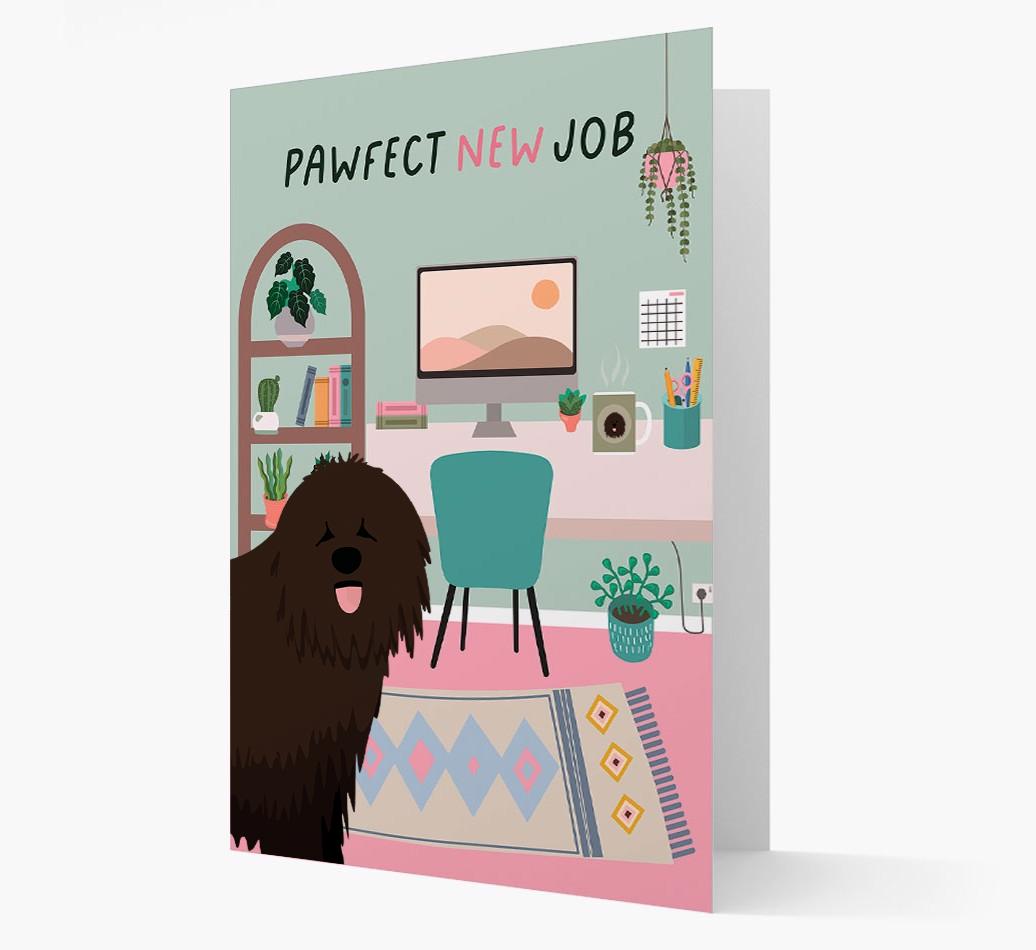 Pawfect New Job: Personalized {breedFullName} Card