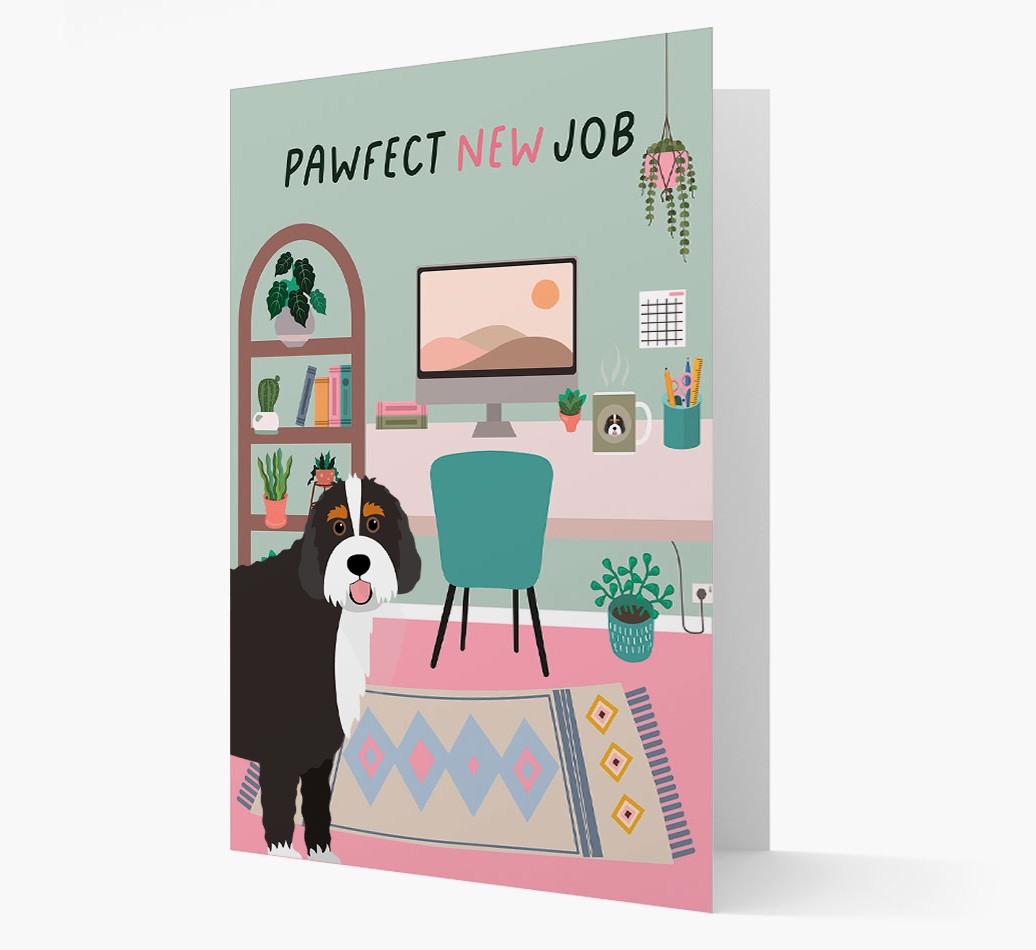 Pawfect New Job: Personalized {breedFullName} Card