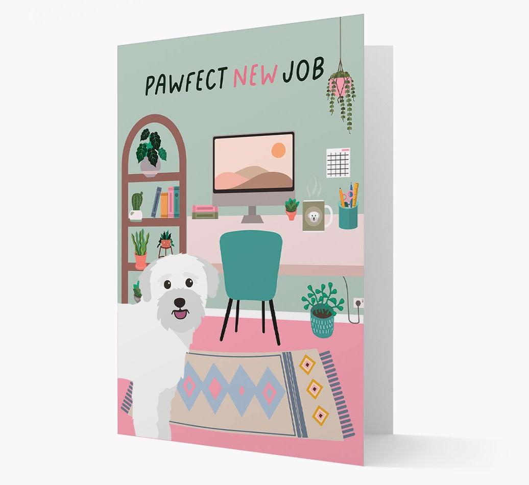 Pawfect New Job: Personalized {breedFullName} Card