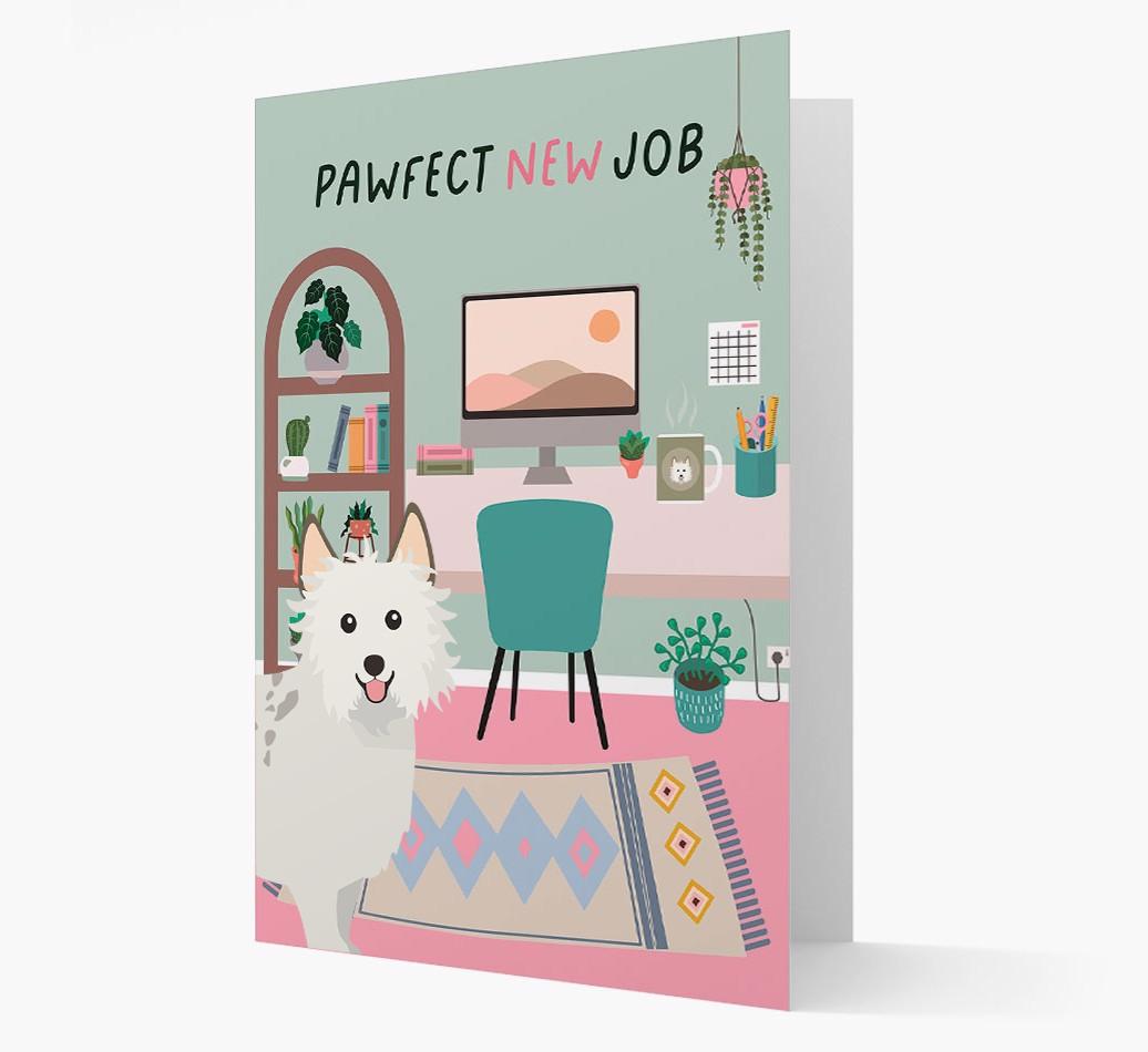 Pawfect New Job: Personalized {breedFullName} Card
