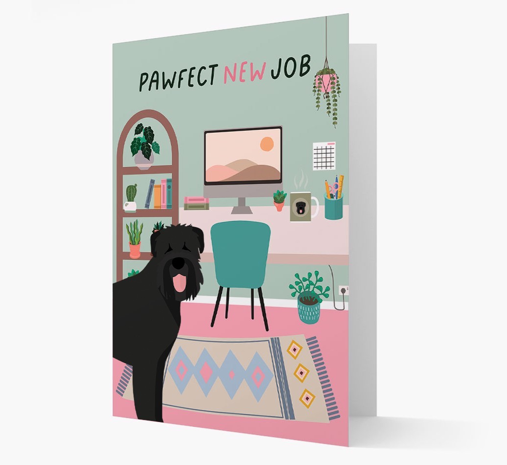 Pawfect New Job: Personalized {breedFullName} Card