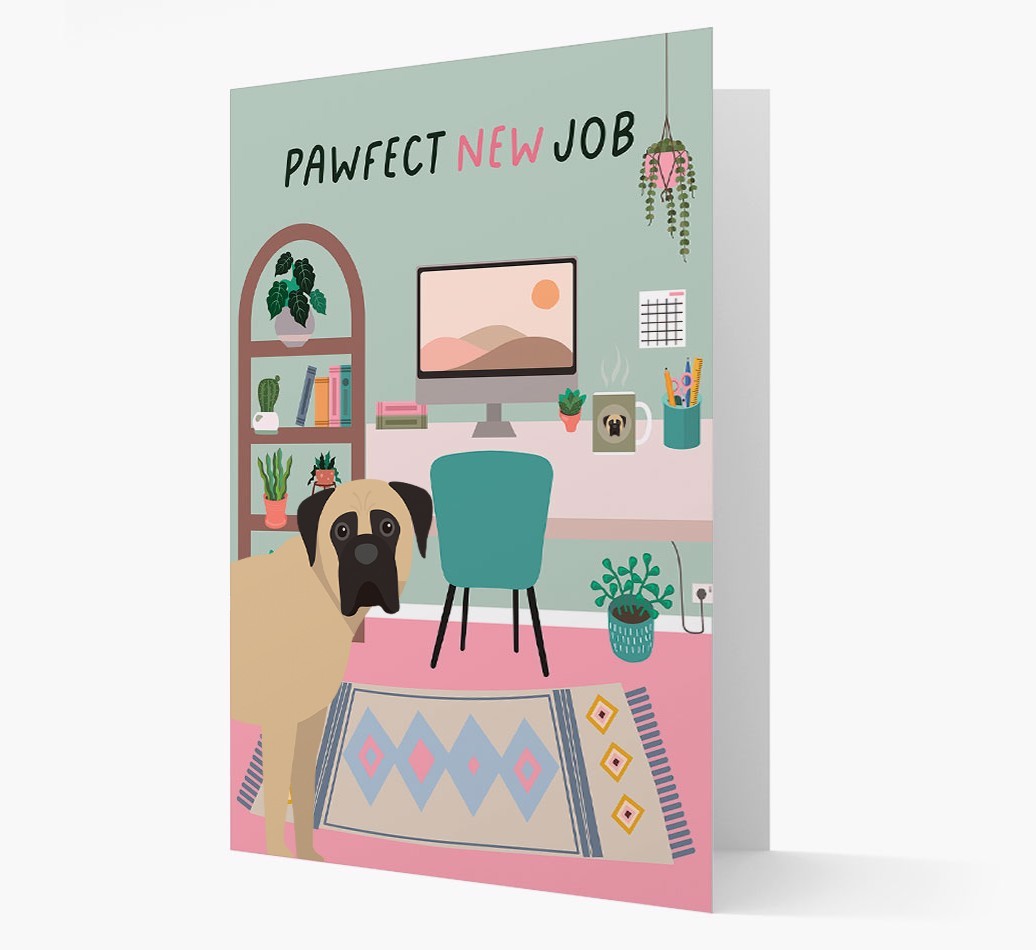 Pawfect New Job: Personalized {breedFullName} Card