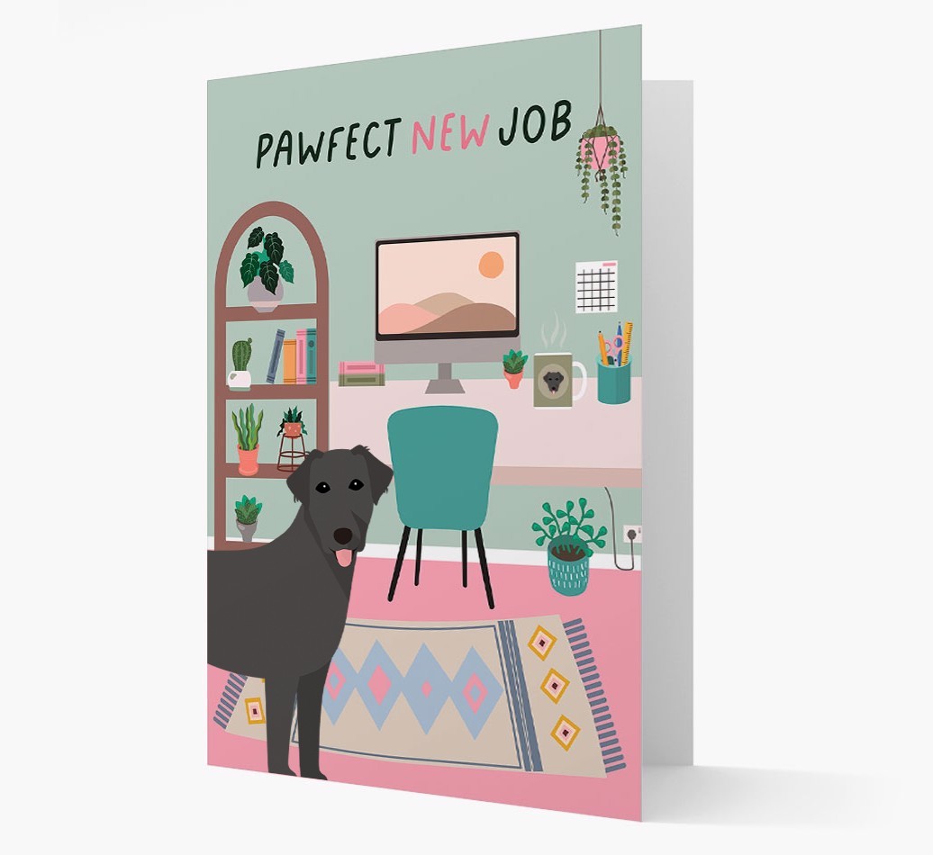 Pawfect New Job: Personalized {breedFullName} Card